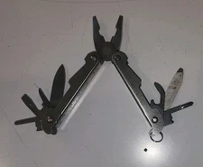 13 n 1 Stainless Steel Mini Multi-Purpose Tool with Nylon Pouch Used Crossmaster