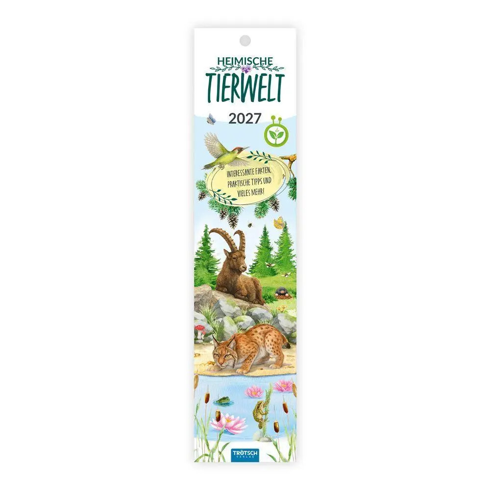Trötsch Verlag Gmbh Trötsch - Streifenkalender Mini Heimische Tierwelt 2027 - Image 6