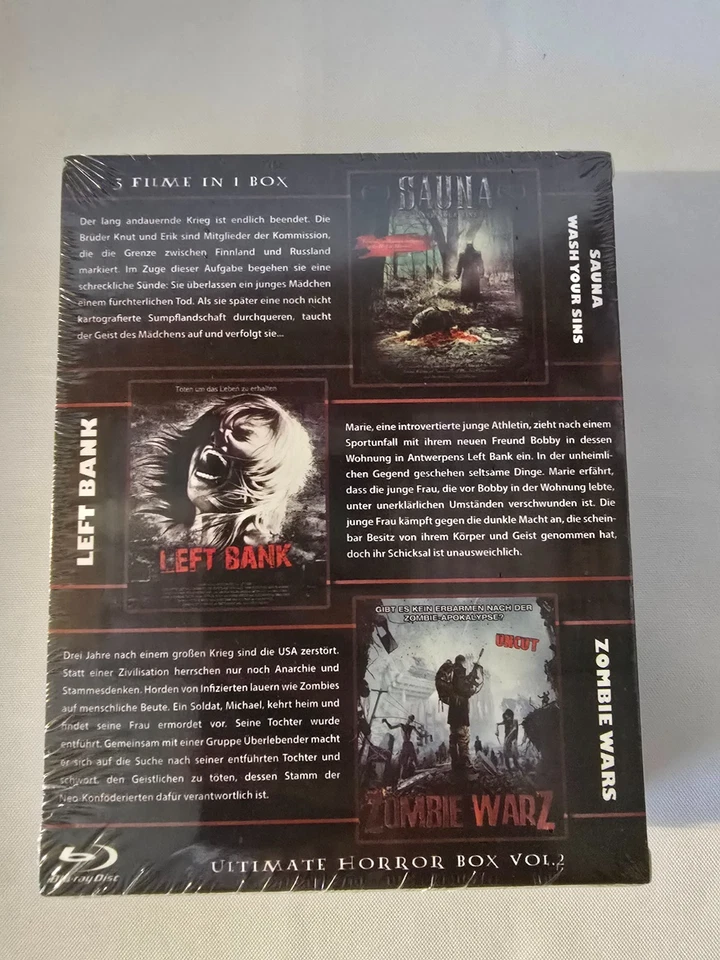 Ultimate Horror Box Vol. 2 - 3 Blu Rays -NEU und OVP!! Titel auf den Bildern - Bild 2 von 2