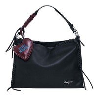 Desigual Torio Leiria Black Shoulder Bag Schultertasche Tasche Black Schwarz Neu