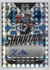 2024 Panini Mosaic Showtime Signatures Xavier Legette #SS-XLE Auto 0z95