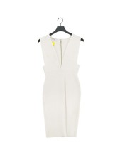 House Of CB London Bodycon Midi Dress M in Cream