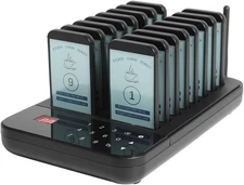 AGJ Restaurant Pager Wireless Calling System Waterproof 16 Beepers