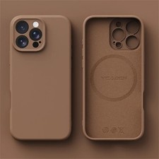 Luxury Liquid Silicone MagSafe Case iPhone 17 16 15 14 13 12 Pro Max Plus