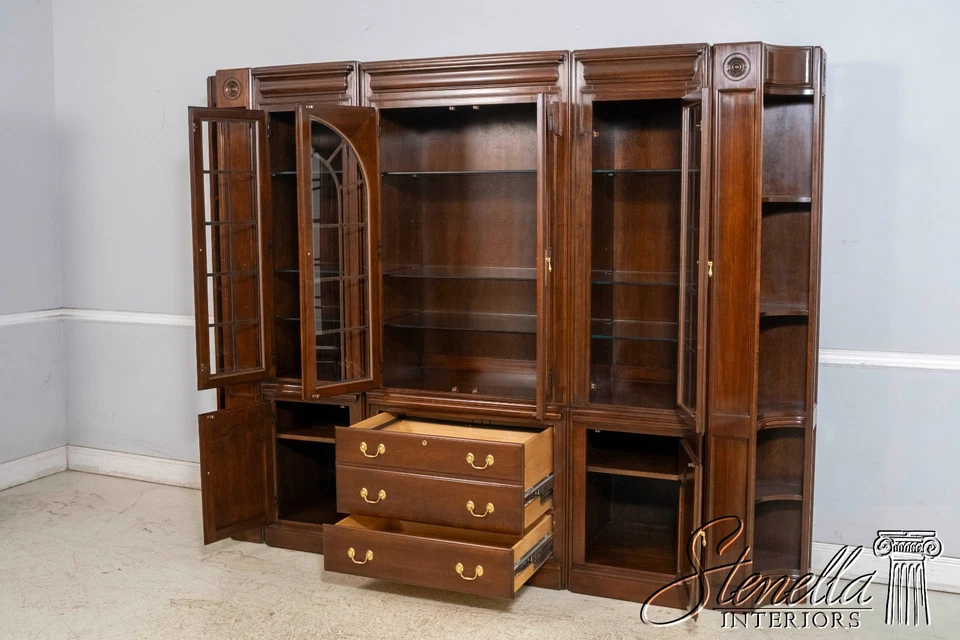 70383: Gabinete de China HARDEN Cherry grande de 5 piezas para centro de entretenimiento Foto 4 de 4