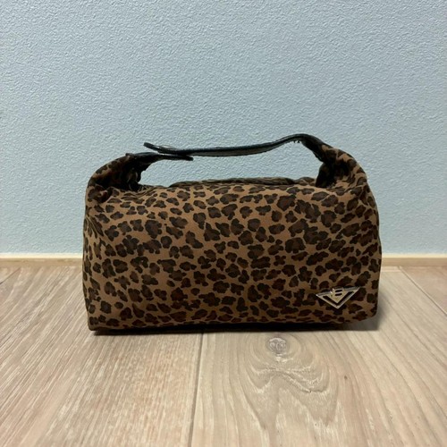 Bottega Veneta Leopard Nylon Mini Pouch Micro Bag Y2K Archivio Autore dal Giappone - Foto 16 di 24