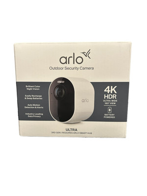 Arlo Ultra Outdoor Security Camera - Wireless Add-On - 4K HDR (3rd Gen, 2025)