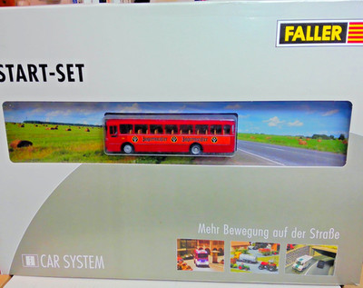 Faller H0 161498 - Startset Car-System mit BREKINA BUS - Neu aus Hobbyaufgabe