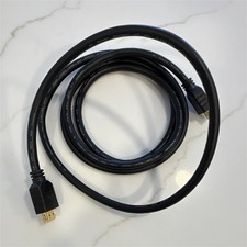 High Speed HDMI Cable with Ethernet Black 6 ft HDMI Male to Male E119932 1:1