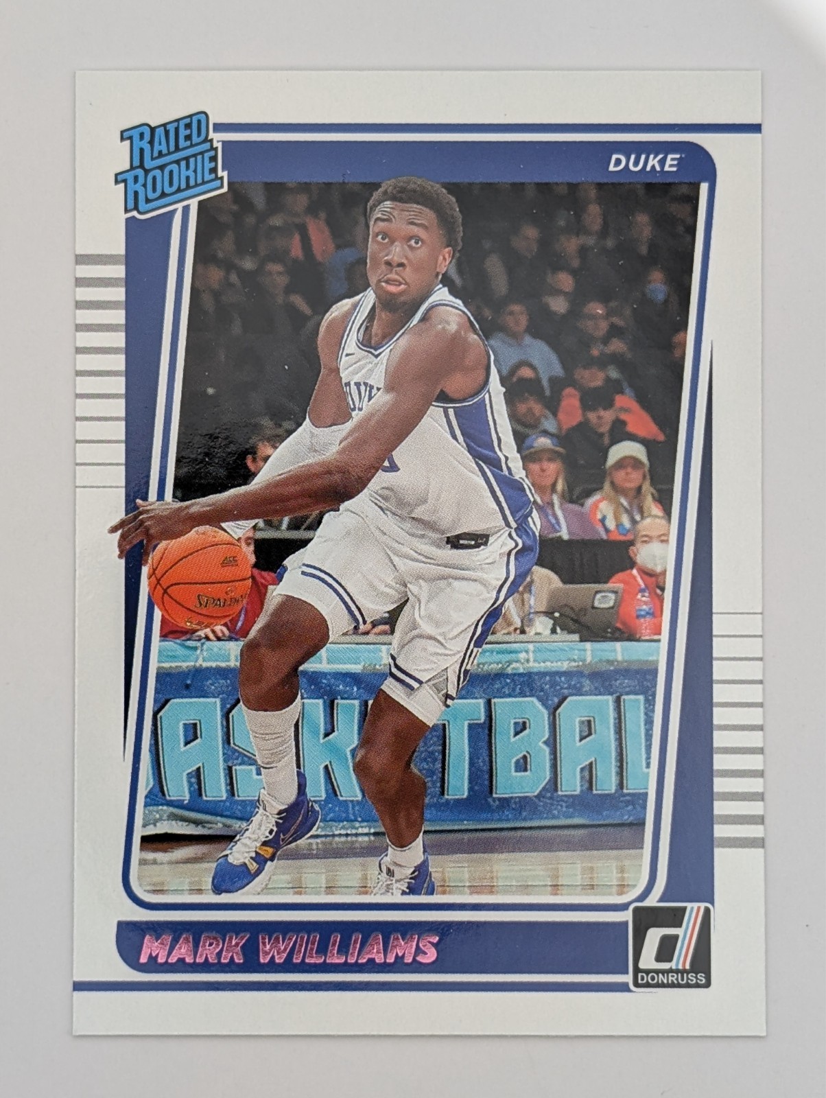 2022 Chronicles Draft Picks Donruss Rated Rookie PINK #16 Mark Williams RC