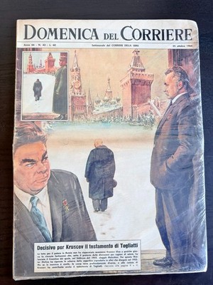 Corriere Sunday No.43 October 1964 - The Testament of Togliatti and Khrushchev