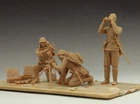 1/35 Resin Japanese Artillery Crew 3 figures set unpainted unassembled