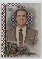 2022 Topps Allen & Ginter Chrome X-Fractor Rob Riggle #189 n0c