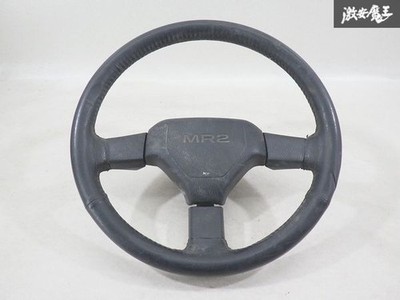 Genuine Toyota AW11 MR2 Steering Wheel with Horn Pad Original JDM