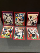 Free Shipping & Bulk Savings 2025 Score Football Red Singles