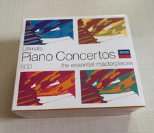 New Ultimate Piano Concertos The Essential Masterpieces Decca 5 CD - Ships Free
