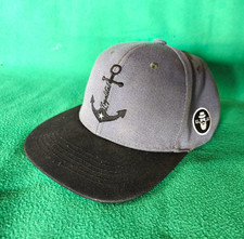 Donny Fat Baseballkappe Twill grau/schwarz An...