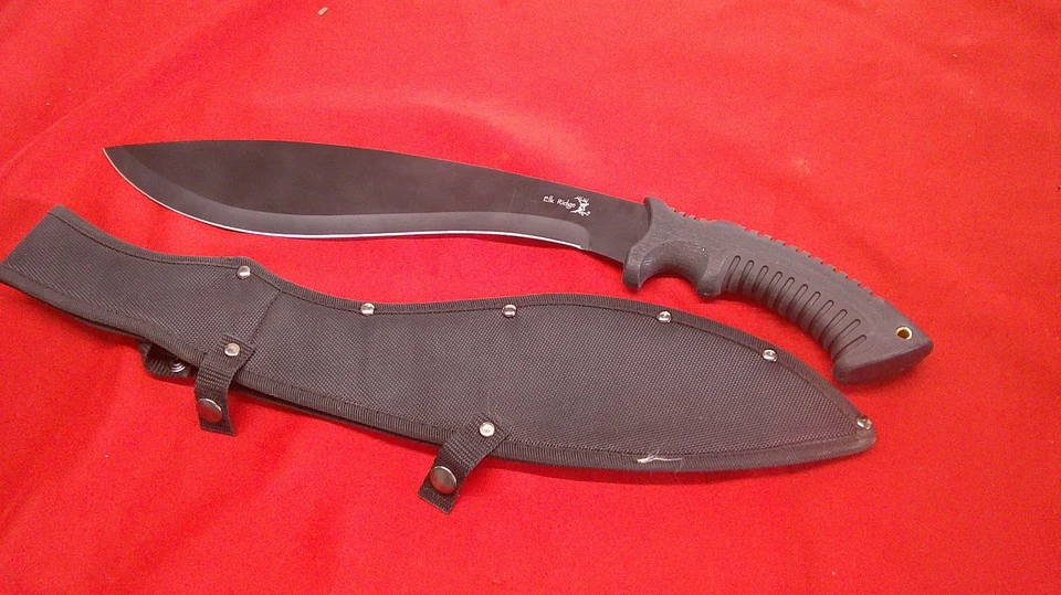 ELK RIDGE 19” CUSTOM DESIGN Bowie Style Knife and Sheath ER-523B-SO - Image 4 of 4