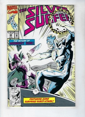 Silver Surfer # 60 Marvel Comics Return of Midnight Sun 1991 NM