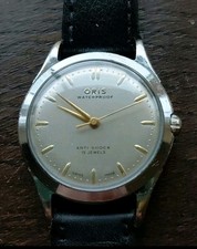Orologio Vintage Oris 15 Jewel Cal 392 KIF Data Completamente revisionato e temporizzato GP in ottime condizioni