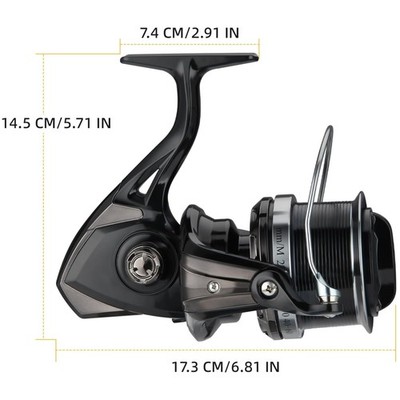 Long-Range Casting Surf Fishing Reel 8000/12000, 20KG Drag