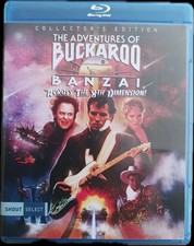 Blu-Ray The Adventures of Buckaroo Banzai. Rare 2016, 2 disc set  Shout Select