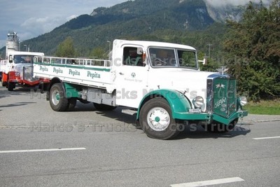 LKW Foto FBW Pritschen-LKW/tarpaulin Schweiz weiß Pepita #i3gr