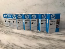 Lot of 8 Genuine HP 51604A Black Ink Cartridges NOS Sealed Exp. 2009-2011
