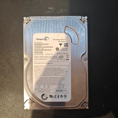 SEAGATE Barracuda ST3160815AS 3,5'' 160GB 7200rpm Festplatte HDD - REF: EFA0