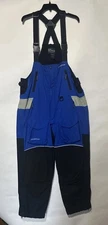 Ice Armor by Clam Fishing Bibs Men's Large Lined Zip Pockets Outdoors Winter