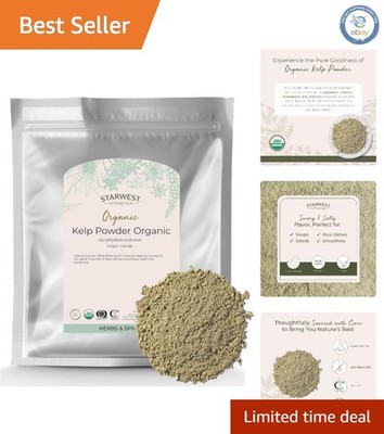 Nutrient-Rich Organic Kelp Powder, 16 oz - Versatile Natural Healthy Ingredient