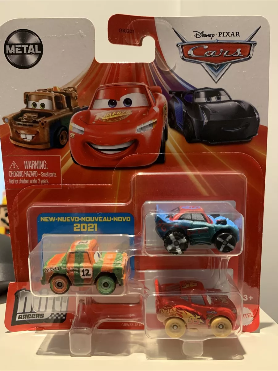 Disney Pixar Cars Mini Racers 3 Pack - Assorted*