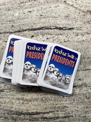 Quiz Me Presidents Cards