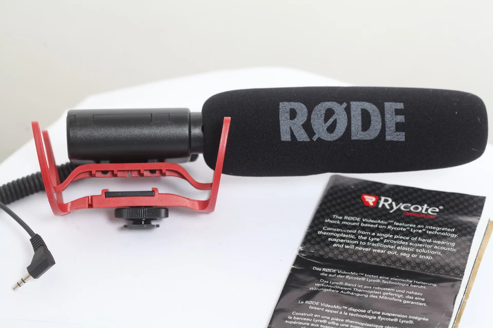 RODE VIDEOMIC RYCOTE. MICRÓFONO DIRECCIONAL , DIRECTIONAL VIDEO CONDENSER - Imagen 2 de 4