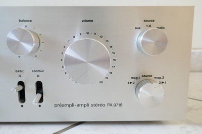 Préampli ampli stéréo - Continentale Edison SABA PA 9501 occasion