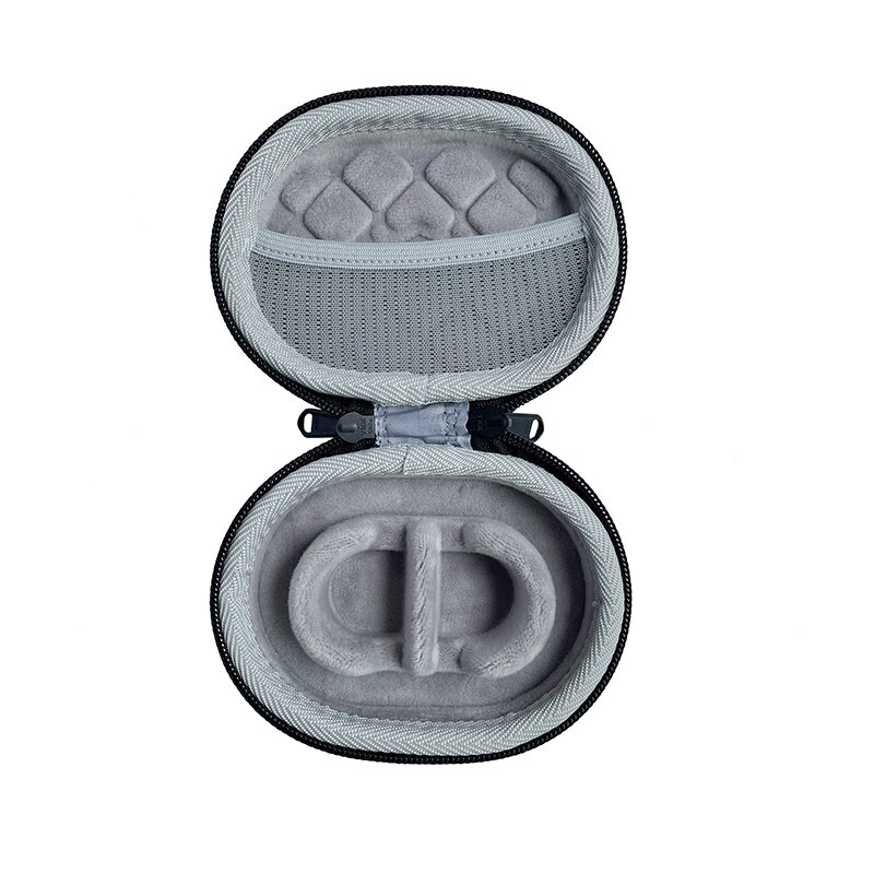 Hard Case Für In-Ear-Kopfhörer – Kompatibel Mit Sony, Shure, KZ Uvm., Grau, Mit Karabiner
