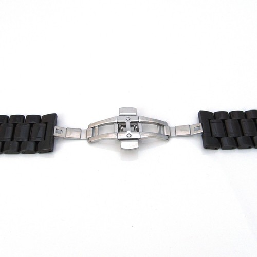 Watch Strap Bracelet STAINLESS STEEL 18mm-30mm Band Hidden Deployment Clasp S54 - Picture 7 of 13