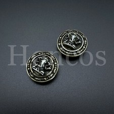 Vintage Elephant Men's Steel Bronze Bar Shield Cufflinks Custom Made USA Seller