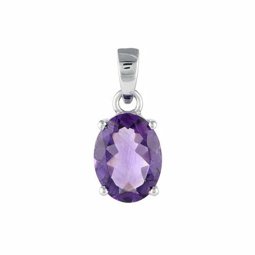 Amethyst Modeschmuck-Halsketten & -Anhänger aus Stein
