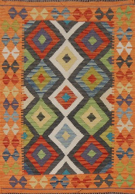 Reversible Kilim Kelim Rugs Handwoven Kilim Caprets 3x4 ft