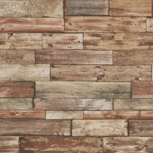 Weathered-Wood-Effect-Wallpaper-Faux-Wooden-Panels-Planks-Realistic-Erismann