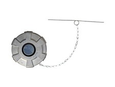 Road Superior Truck Parts 4 12 Nominal Non-locking Aluminum Diesel Fuel Cap