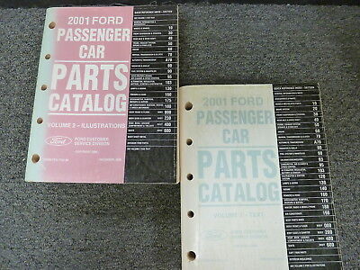 2001 Mercury Grand Marquis Sedan Parts Catalog Manual Book GS LS 4.6L