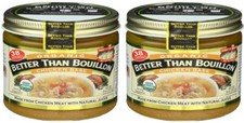 Better Than Bouillon Organic Chicken Premium Soup Base, 8 oz 2 Jars 