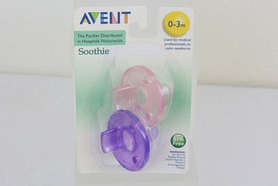 purple soothie pacifier