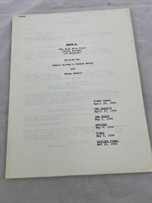 Zazoo U The Nine Mile Pile Pilot Script Revised Final 1990