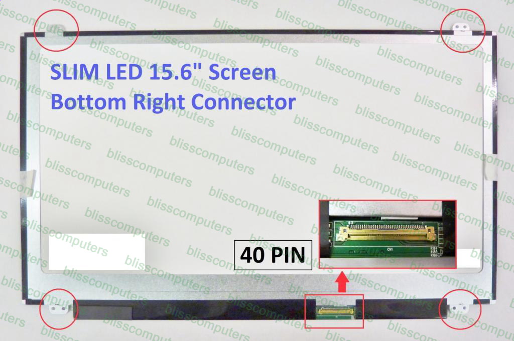 Dell Latitude E5540 Screen Replacement LED LCD HD 1366x768 Glossy 40pin 15.6 - Foto 13
