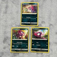 Impidimp 3x - 176/264 Fusion Strike 092/172 Brilliant Stars 123/192 Rebel Clash