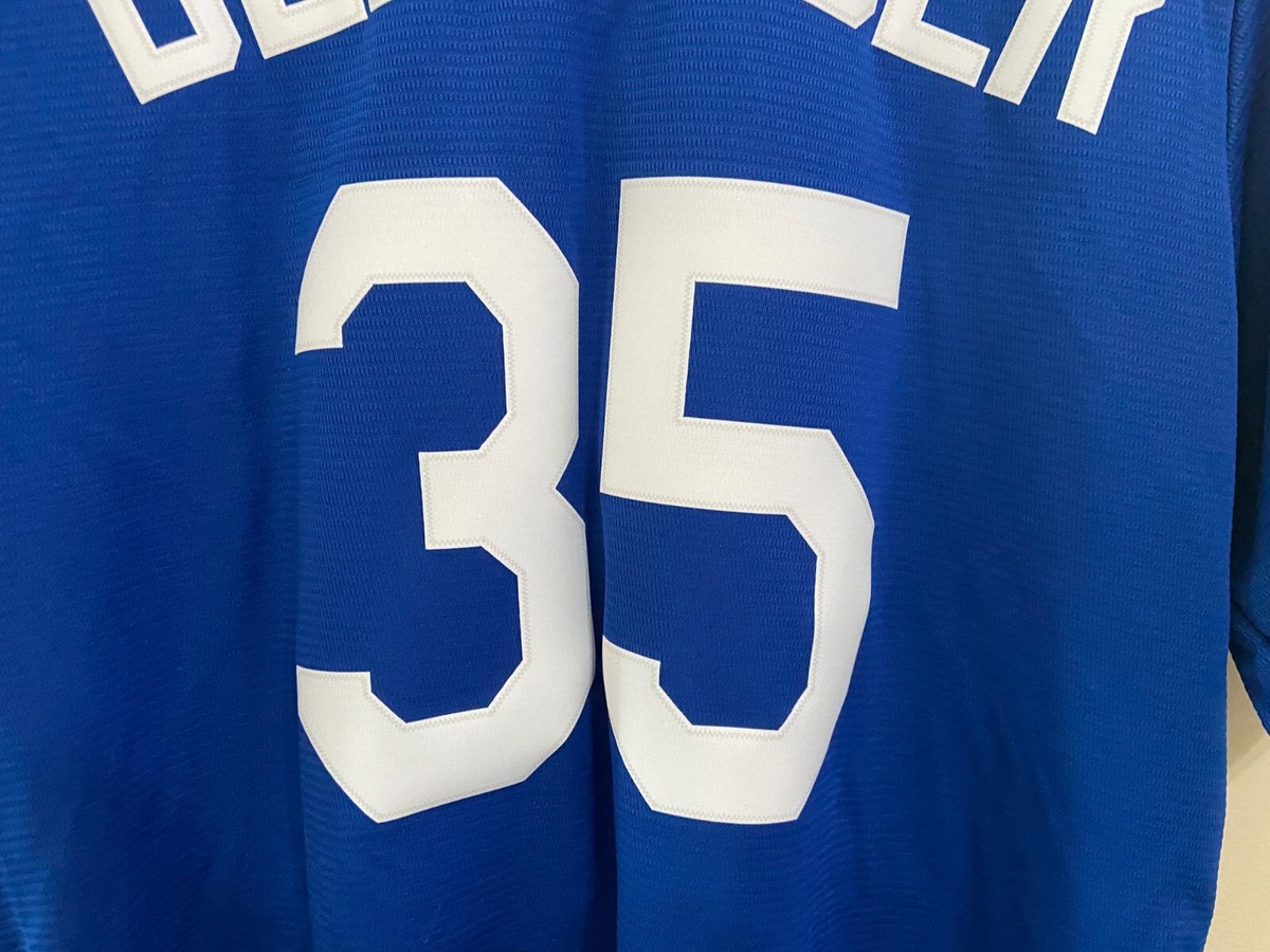 Nike MLB LA Dodgers Baseball Blue Jersey Men's M Cody Bellinger