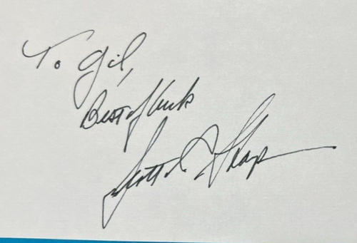 SCOTT SHARP ~ Autographed/Signed Index Card ~ Indy 500 ~ No COA - Picture 2 of 5